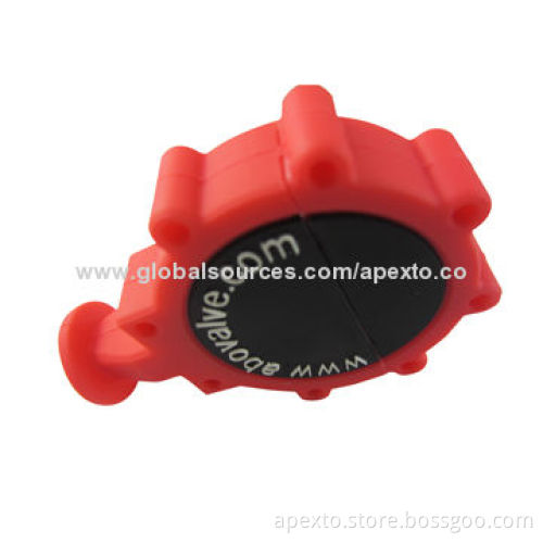 Customized PVC USB Flash Memory, Customized Logos Welcomed, 1 to 32GB Capacities